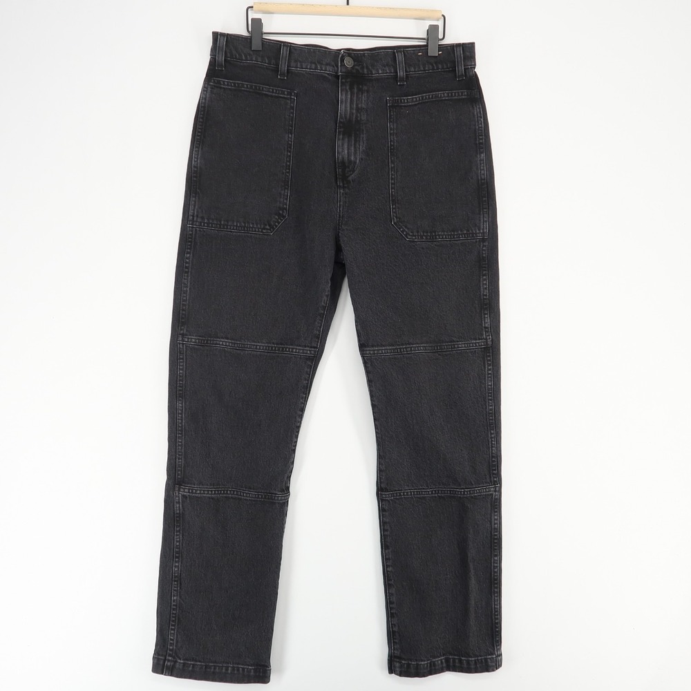Madewell Women's Charcoal Straight Leg Jeans